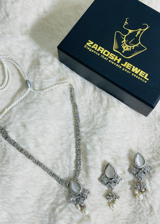 Shop the Amara Essence Necklace Set from Zarosh Jewel