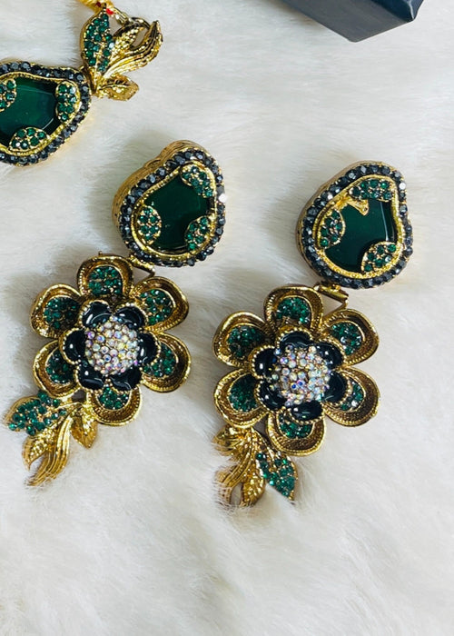 Shop the Amara Floral Choker from Zarosh Jewel