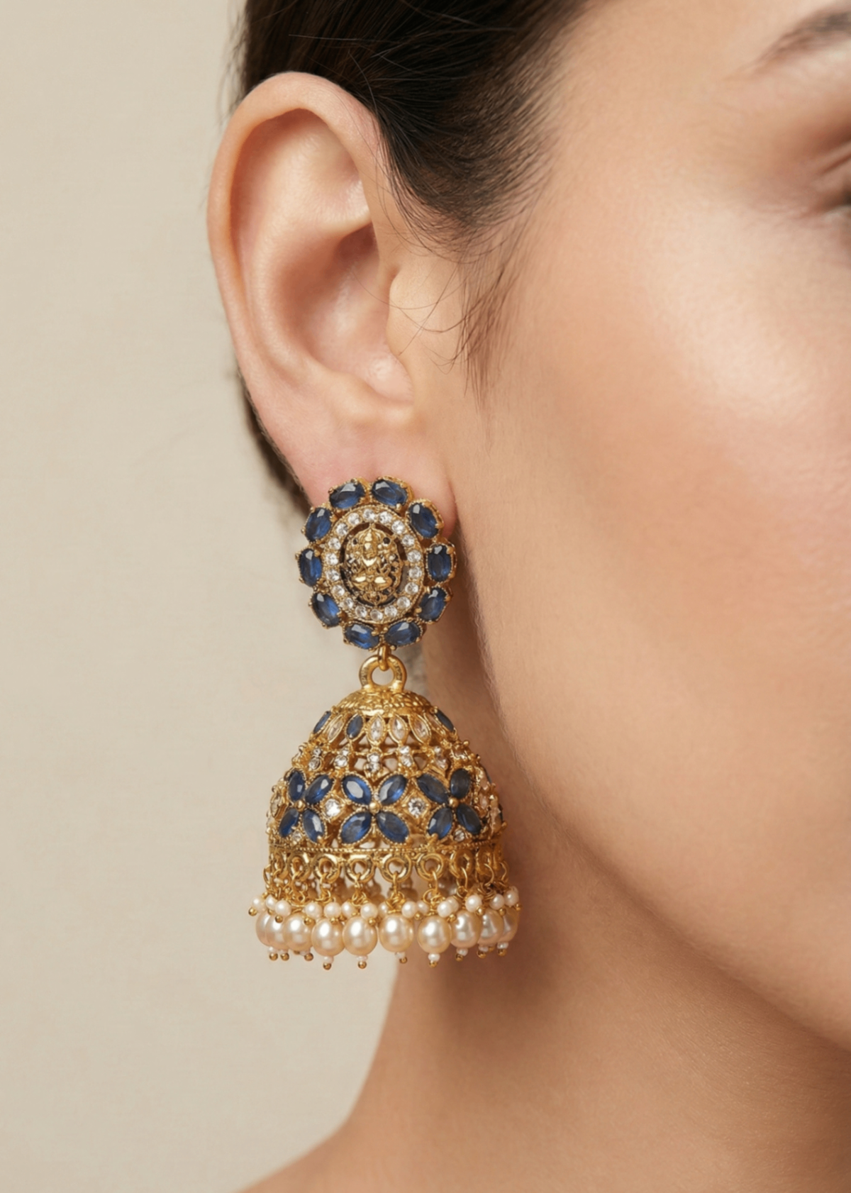 Shop the Amara Jhumkas from Zarosh Jewel