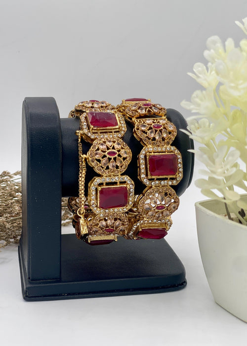 Shop the Ameera Bangles Openable from Zarosh Jewel