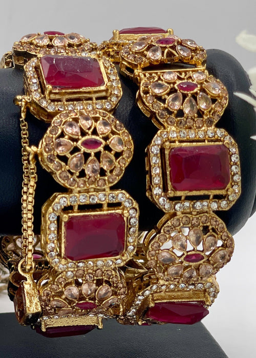 Shop the Ameera Bangles Openable from Zarosh Jewel