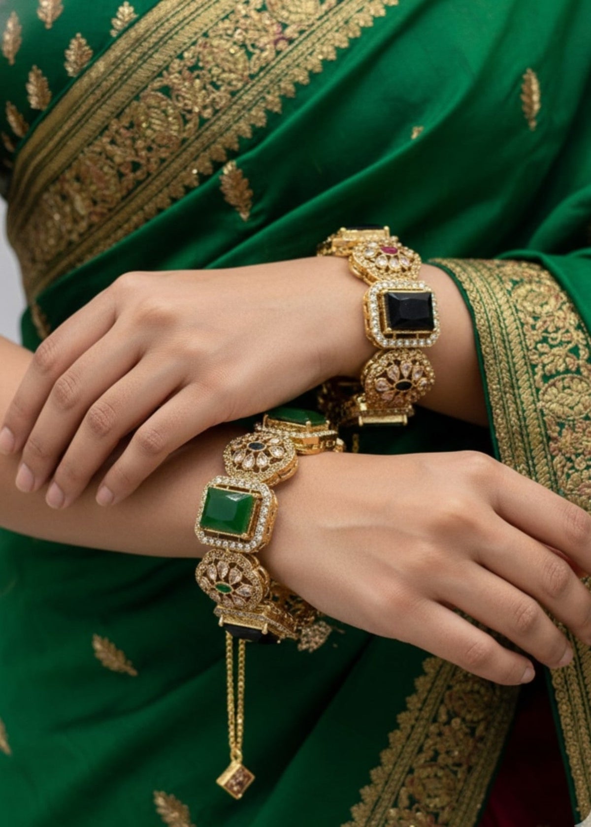 Shop the Ameera Bangles Openable from Zarosh Jewel