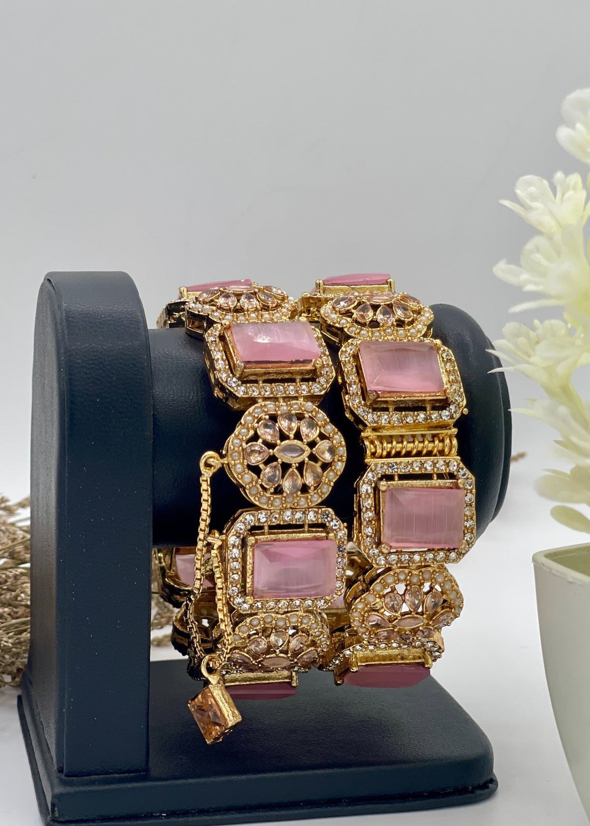 Shop the Ameera Bangles Openable from Zarosh Jewel