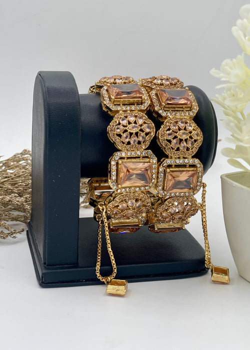 Shop the Ameera Bangles Openable from Zarosh Jewel