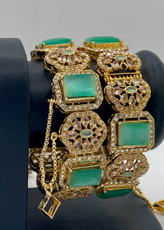 Ameera Bangles Openable by Zarosh Jewel