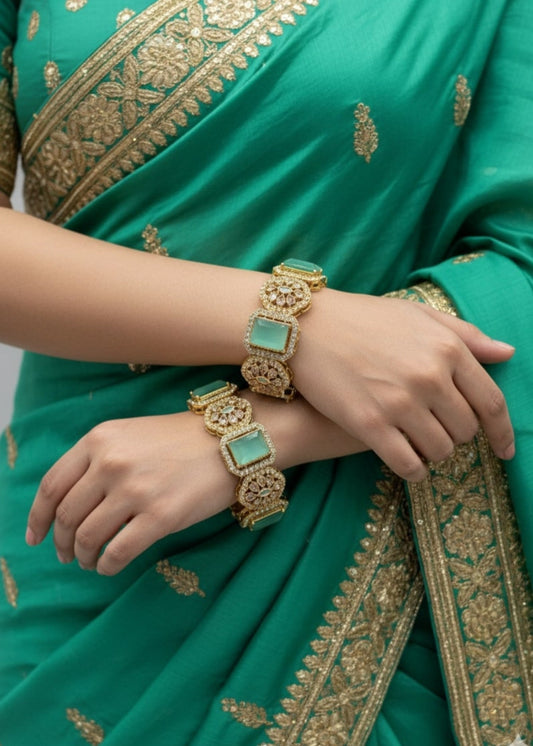 Shop the Ameera Bangles Openable from Zarosh Jewel