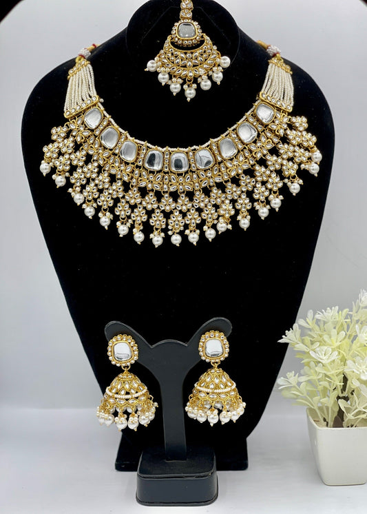 Shop the Ameerah Bridal Necklace Set from Zarosh Jewel