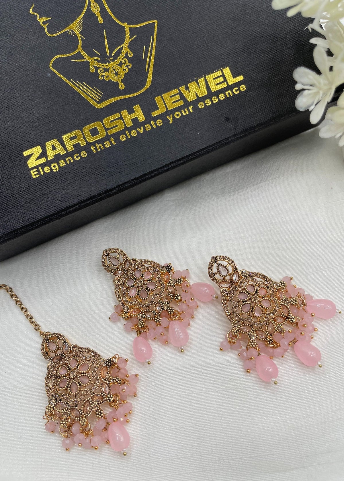 Shop the Amelia Earrings Tikka from Zarosh Jewel