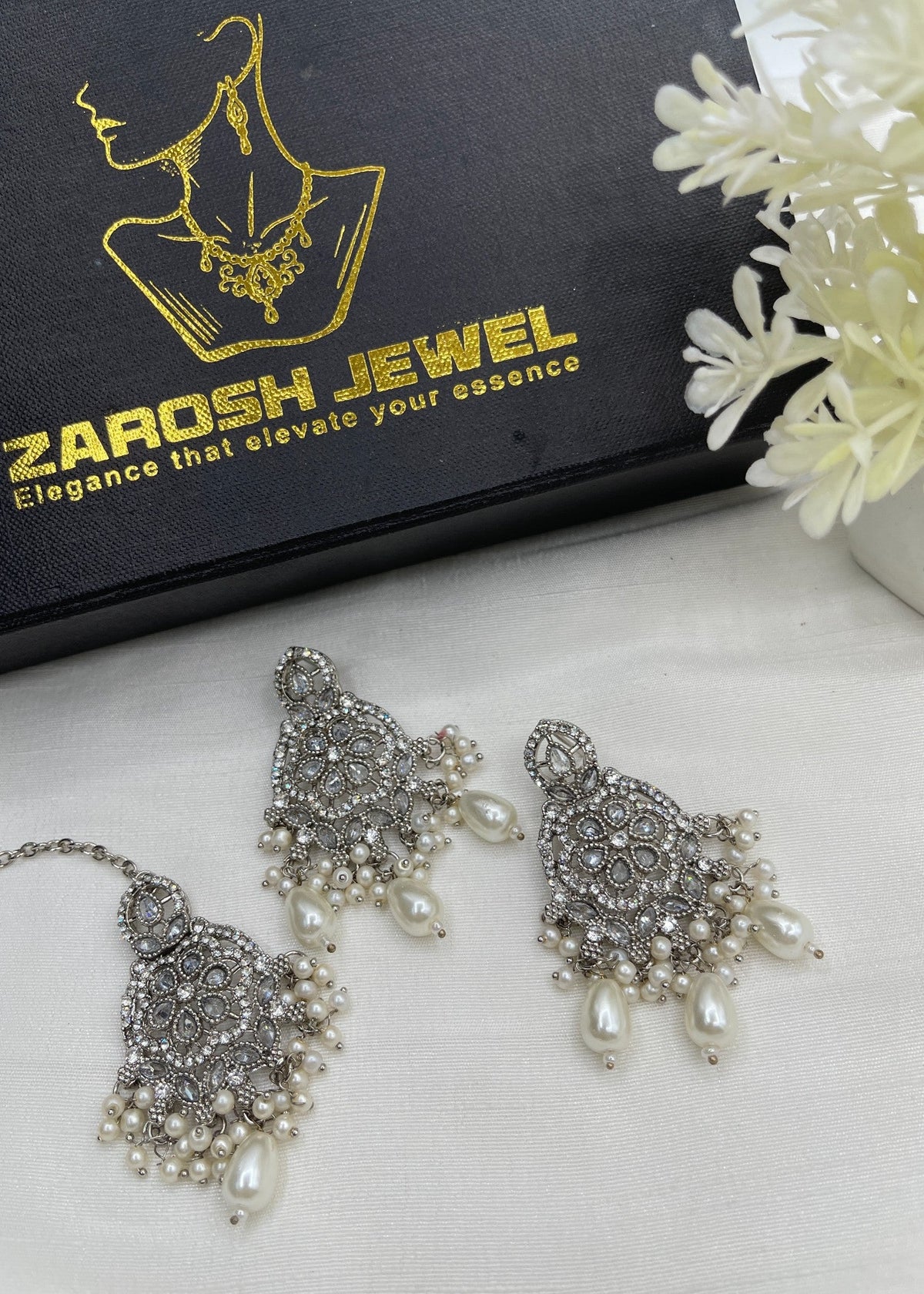 Shop the Amelia Earrings Tikka from Zarosh Jewel