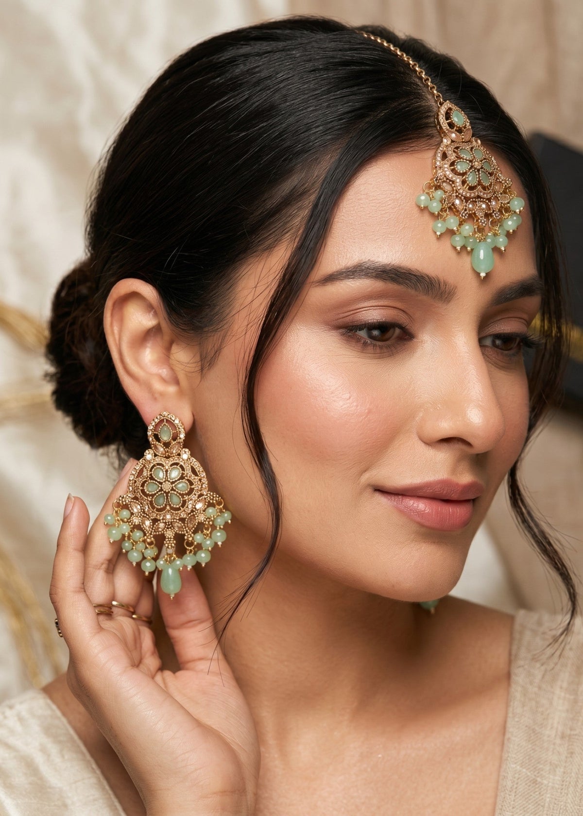 Shop the Amelia Earrings Tikka from Zarosh Jewel