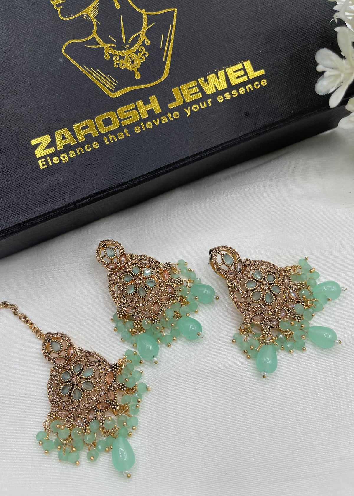 Shop the Amelia Earrings Tikka from Zarosh Jewel