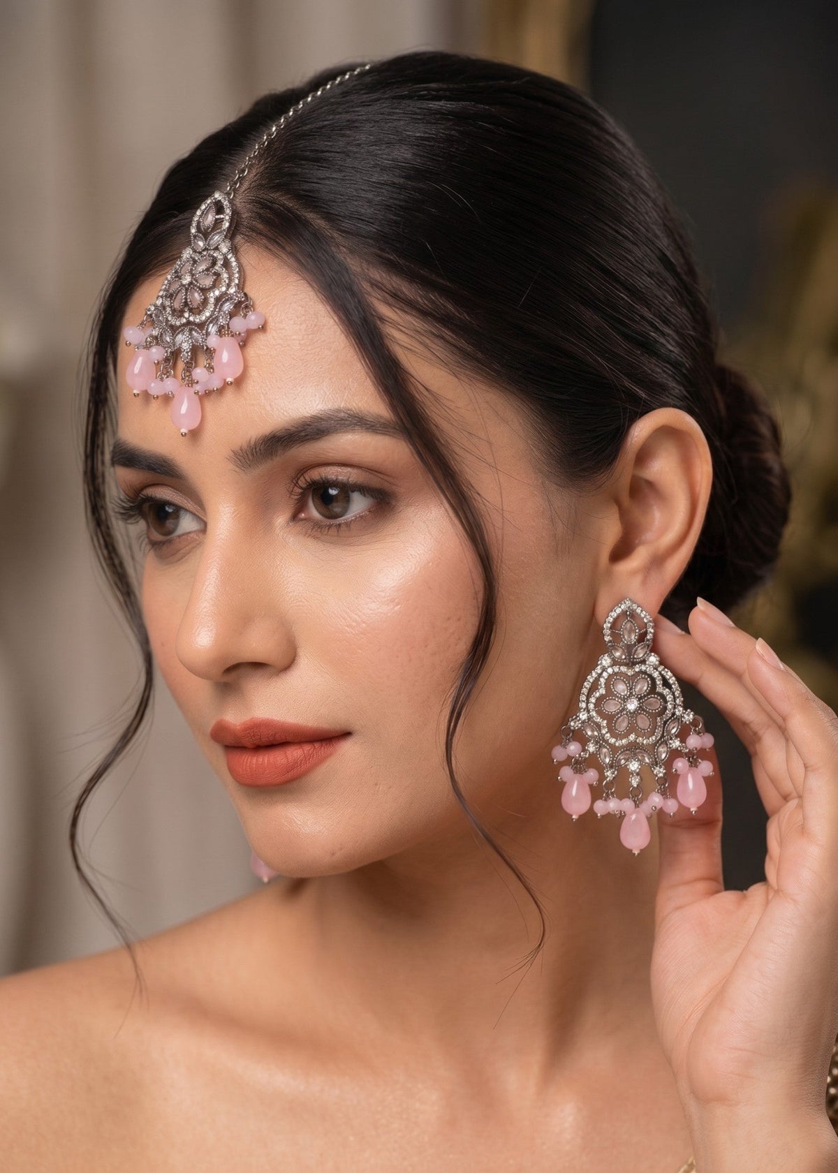 Shop the Amelia Earrings Tikka from Zarosh Jewel