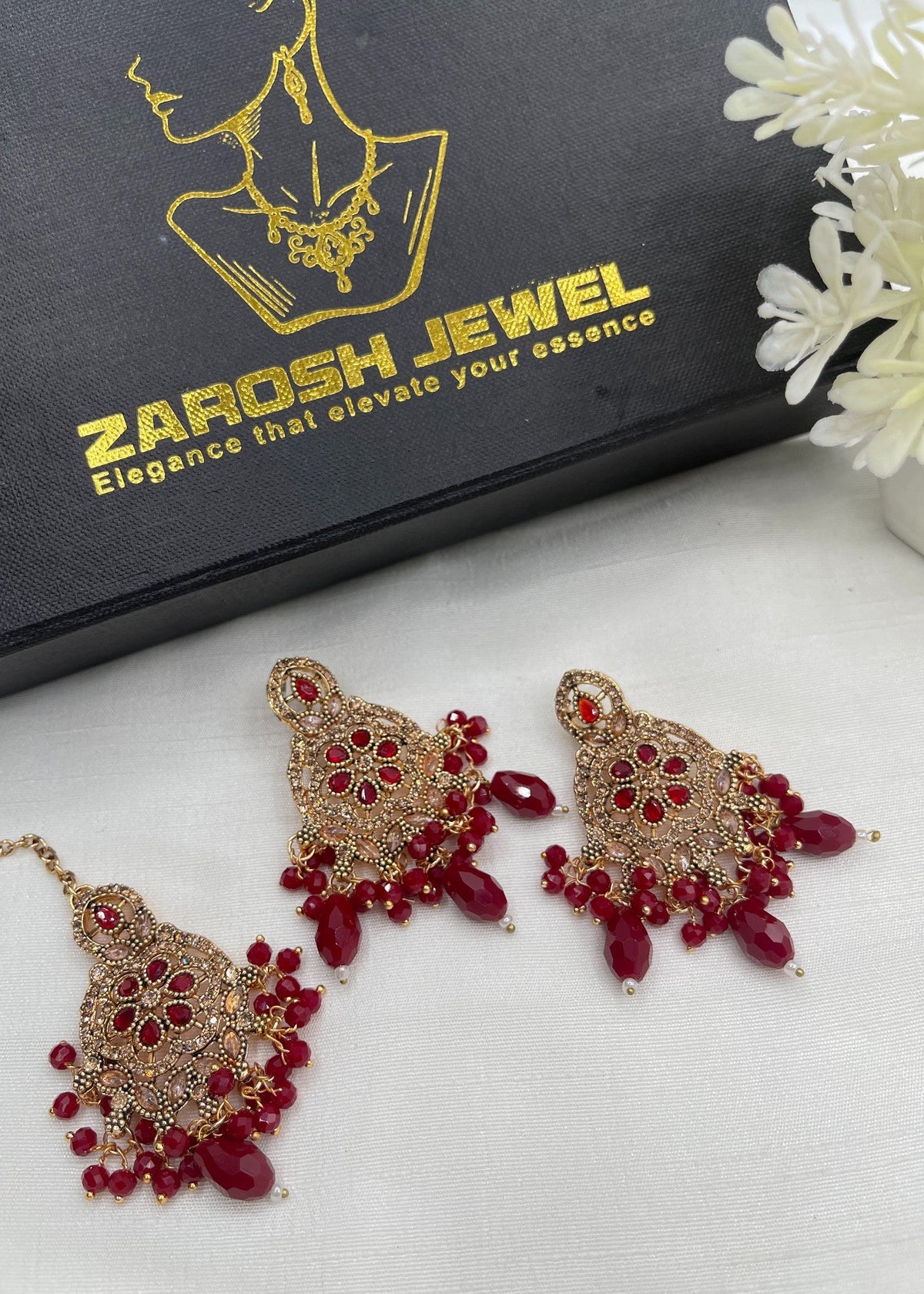 Shop the Amelia Earrings Tikka from Zarosh Jewel