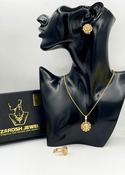 Shop the Aminah Combo Set from Zarosh Jewel