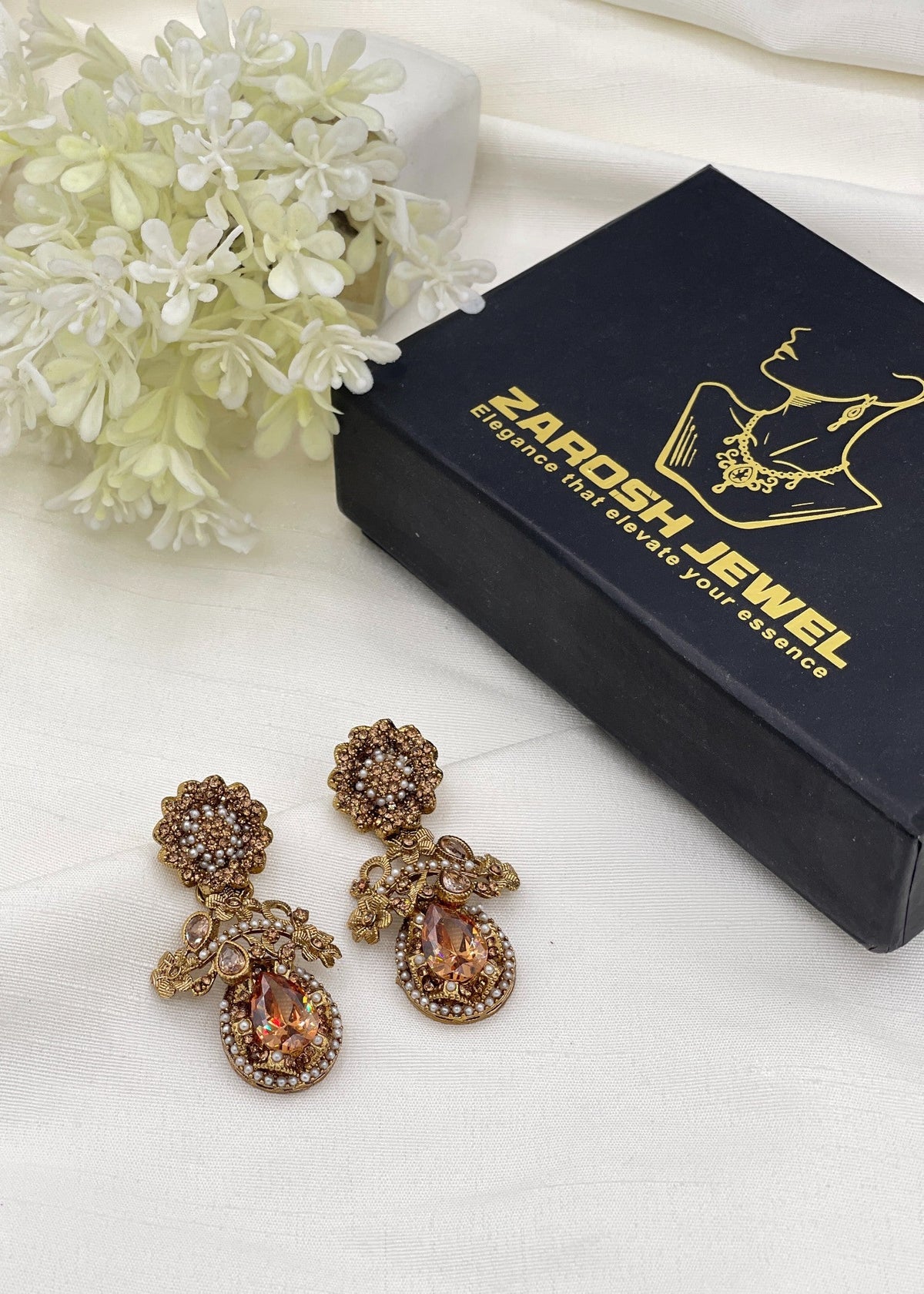 Shop the Amira Earrings from Zarosh Jewel