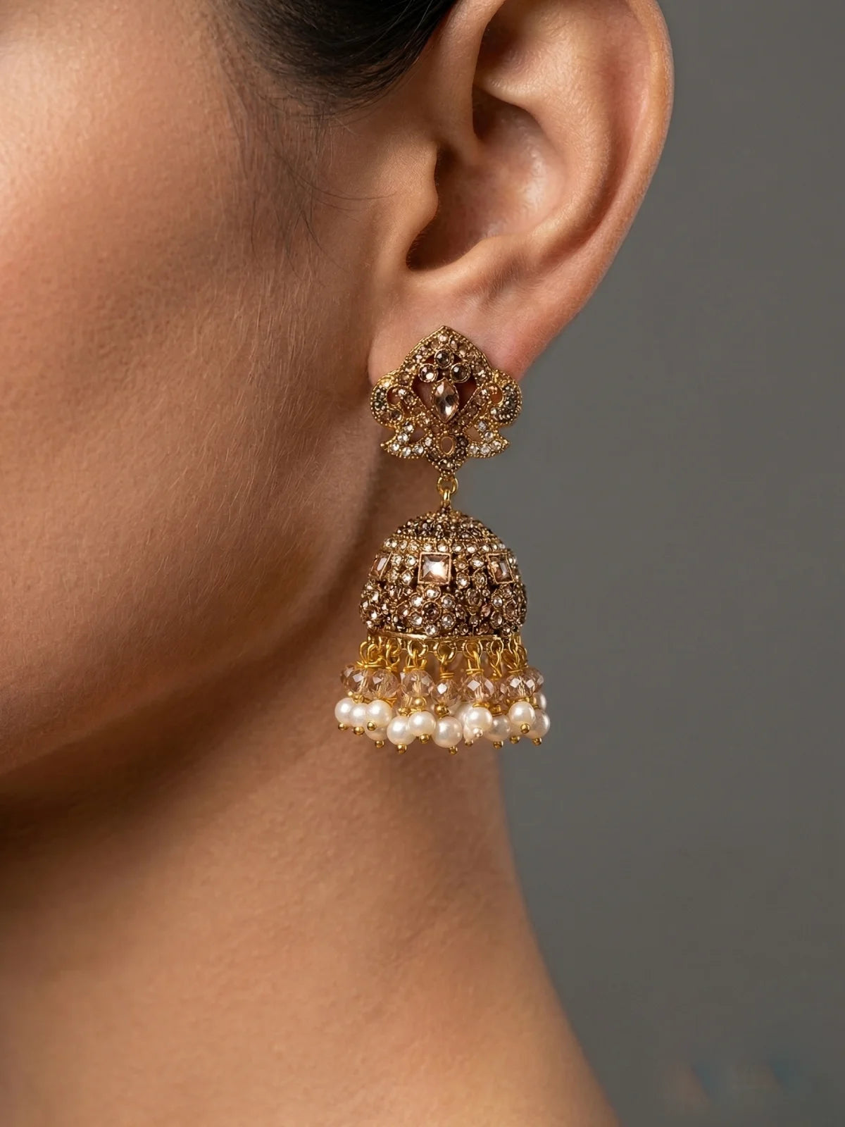 Aneesa Heritage Jhumka