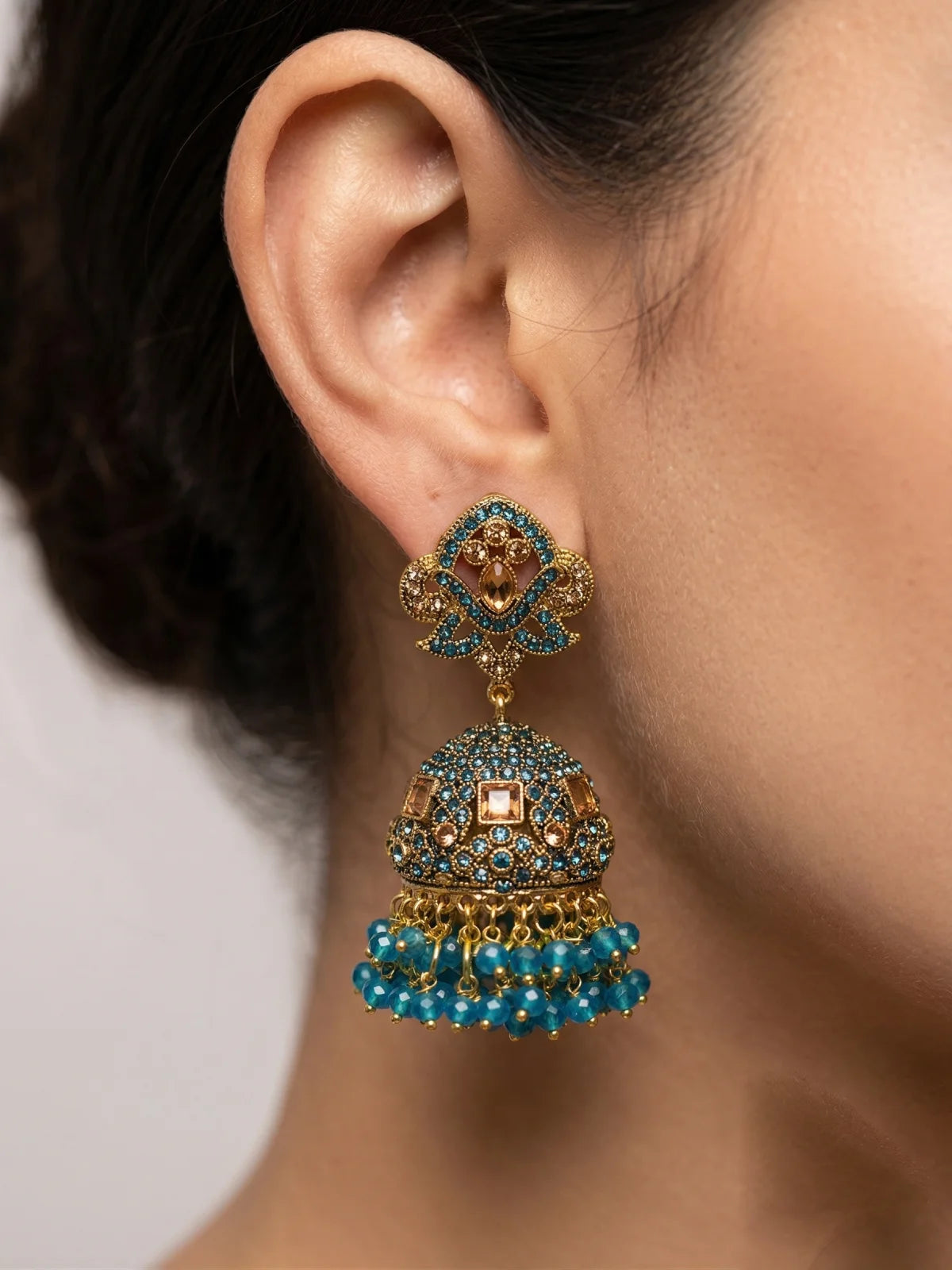 Aneesa Heritage Jhumka