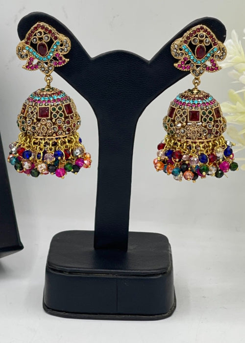 Shop the Aneesa Heritage Jhumka from Zarosh Jewel