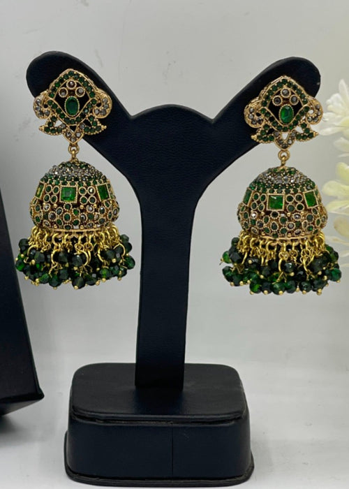 Shop the Aneesa Heritage Jhumka from Zarosh Jewel