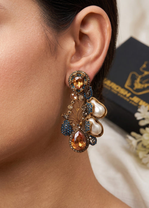 Shop the Anfa Earrings from Zarosh Jewel