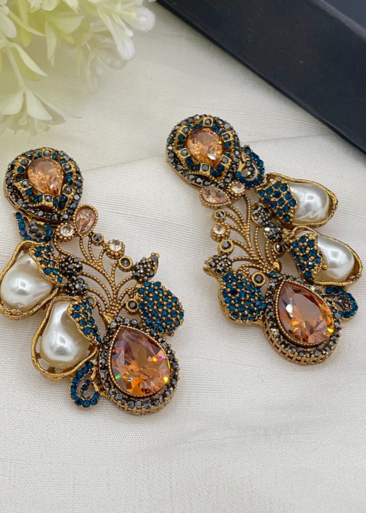 Shop the Anfa Earrings from Zarosh Jewel
