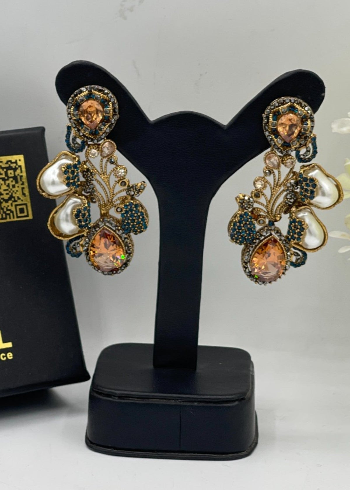Shop the Anfa Earrings from Zarosh Jewel