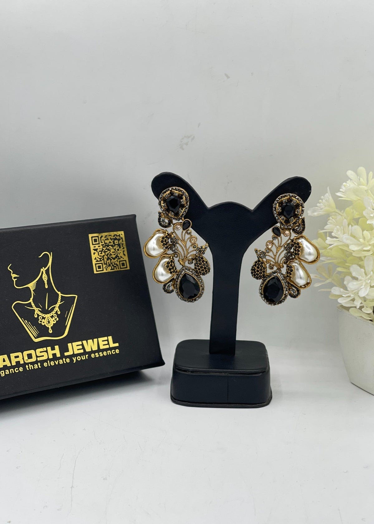 Shop the Anfa Earrings from Zarosh Jewel