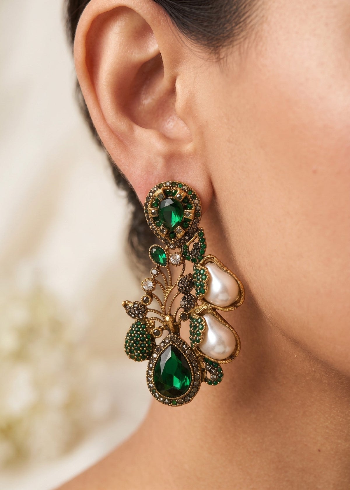 Shop the Anfa Earrings from Zarosh Jewel