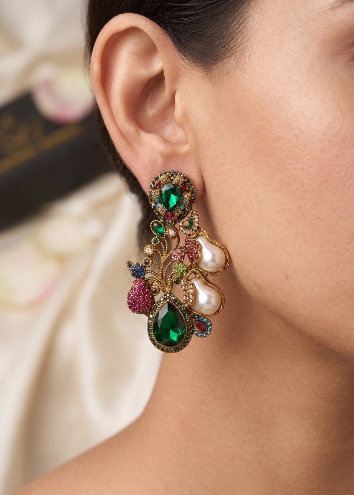 Shop the Anfa Earrings from Zarosh Jewel