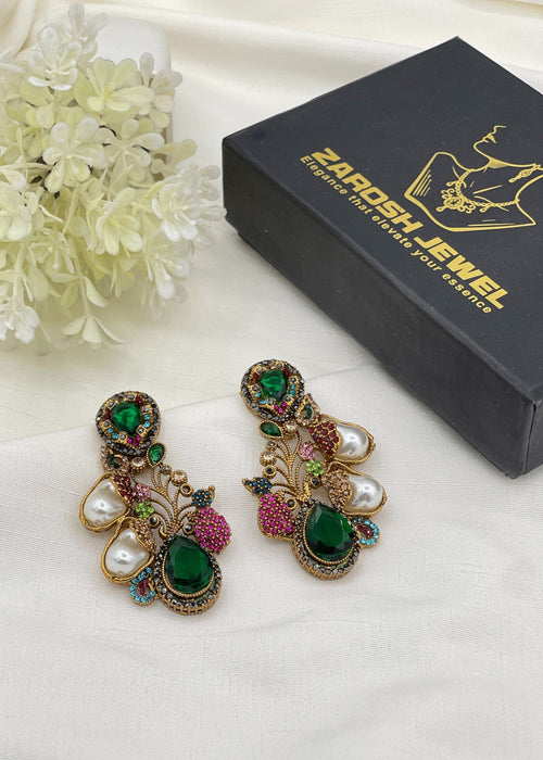 Shop the Anfa Earrings from Zarosh Jewel