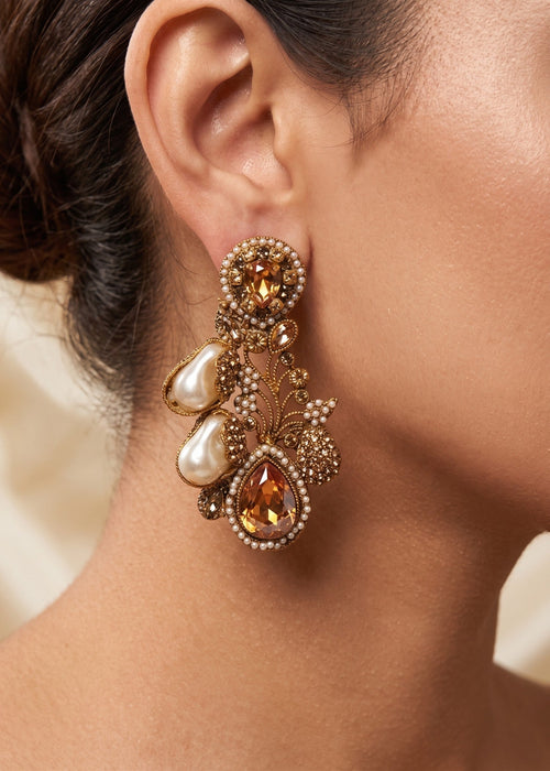 Shop the Anfa Earrings from Zarosh Jewel