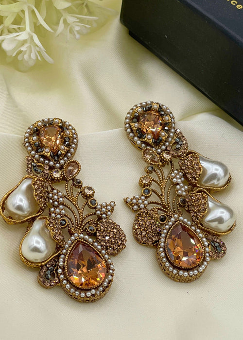 Shop the Anfa Earrings from Zarosh Jewel