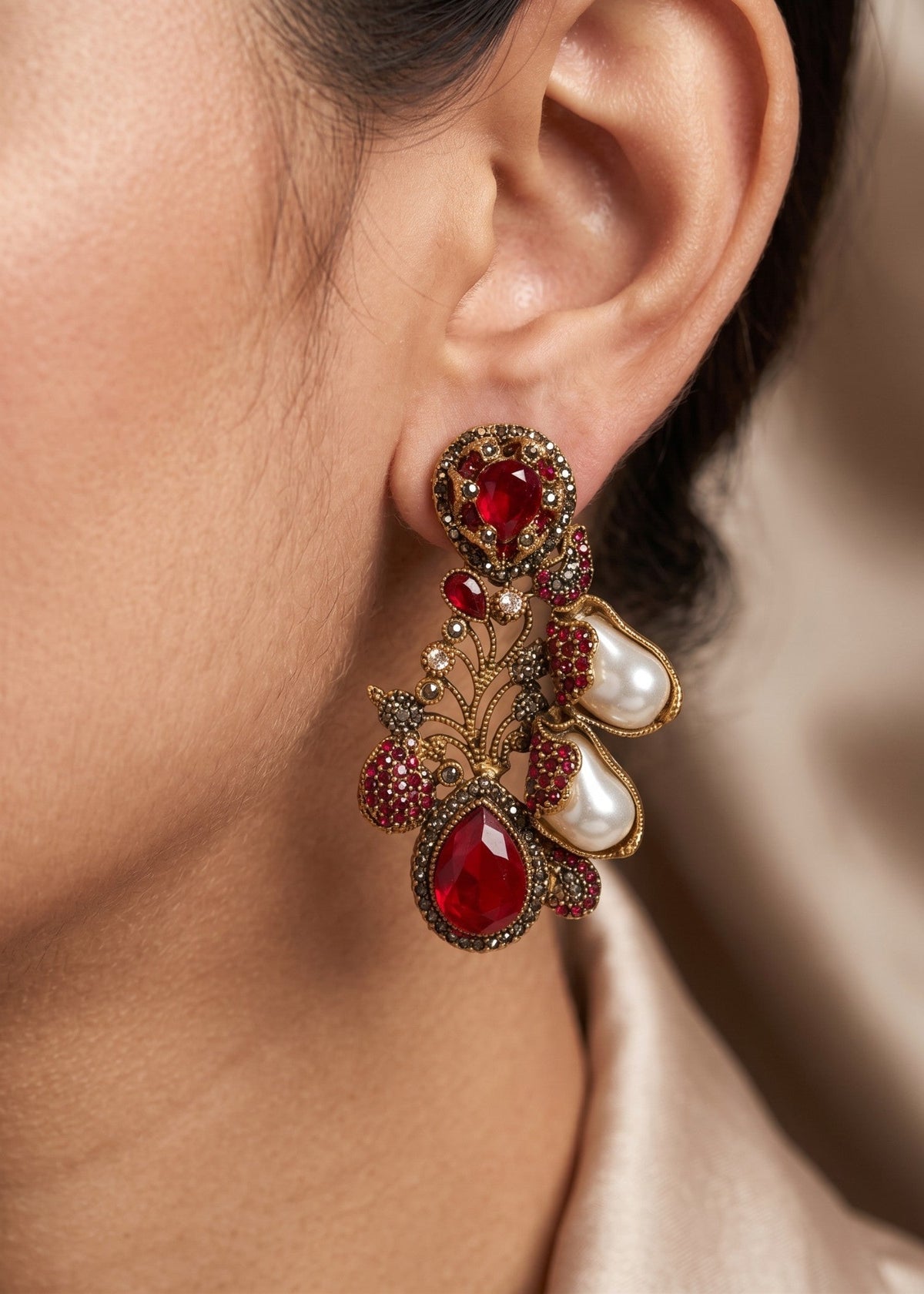 Shop the Anfa Earrings from Zarosh Jewel