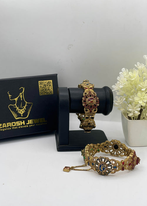 Shop the Anilaa Openable Bangle Set from Zarosh Jewel