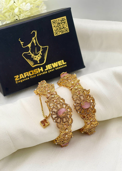 Shop the Anilaa Openable Bangle Set from Zarosh Jewel