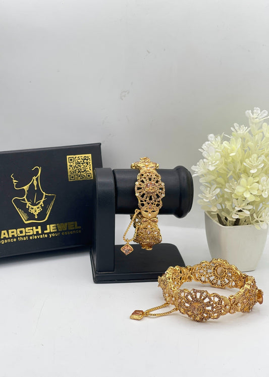 Shop the Anilaa Openable Bangle Set from Zarosh Jewel