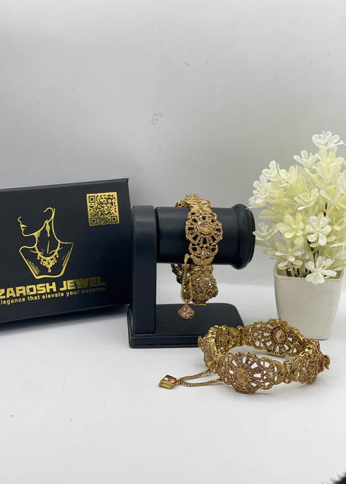 Shop the Anilaa Openable Bangle Set from Zarosh Jewel