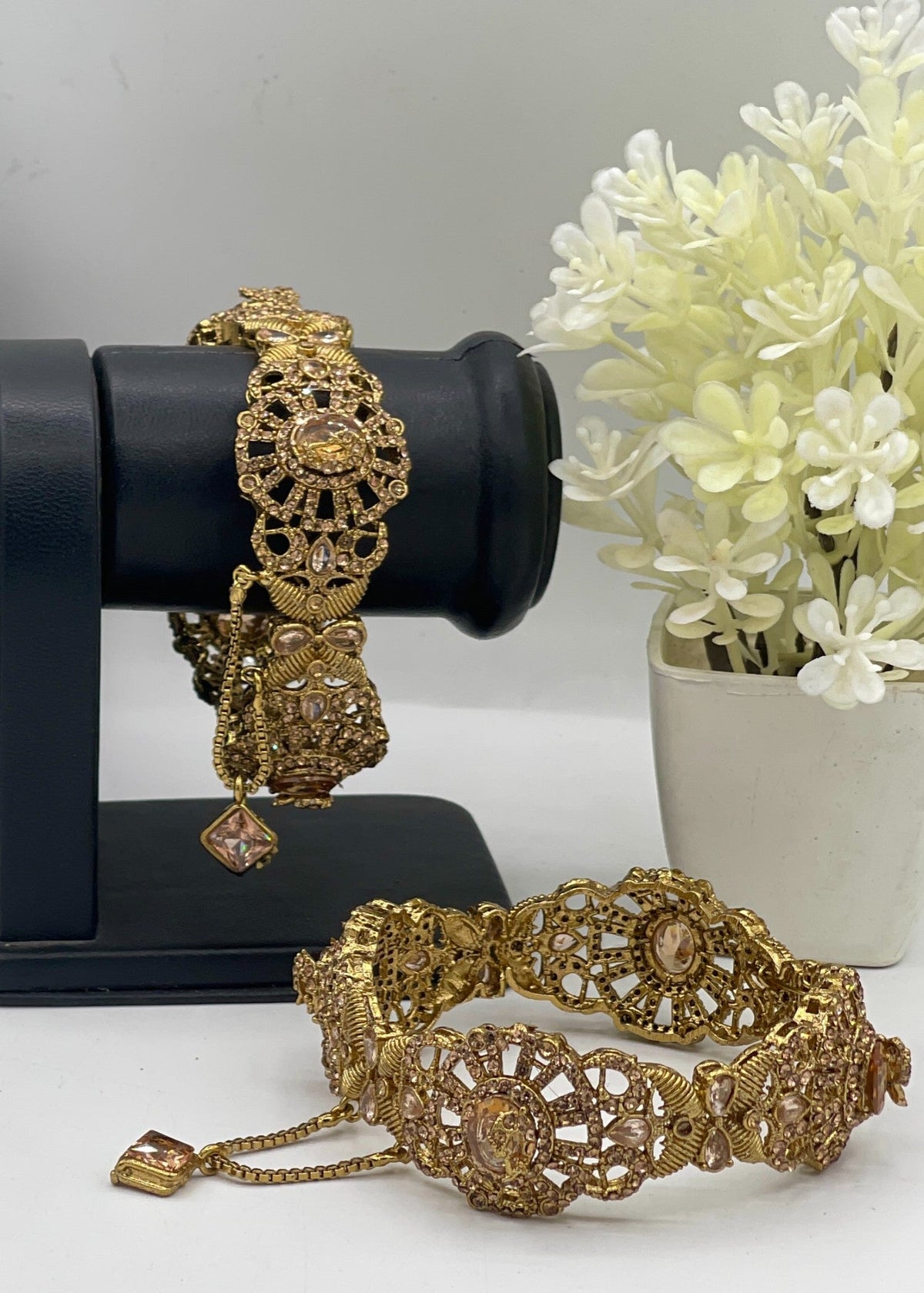 Shop the Anilaa Openable Bangle Set from Zarosh Jewel