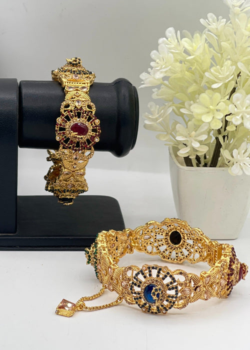 Shop the Anilaa Openable Bangle Set from Zarosh Jewel