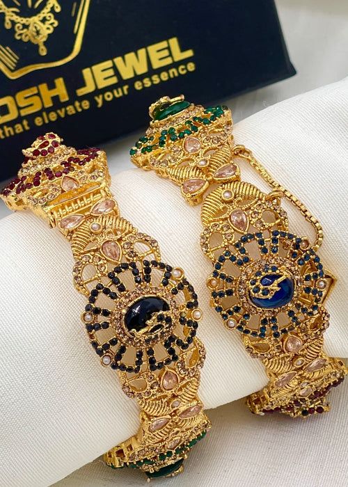 Shop the Anilaa Openable Bangle Set from Zarosh Jewel