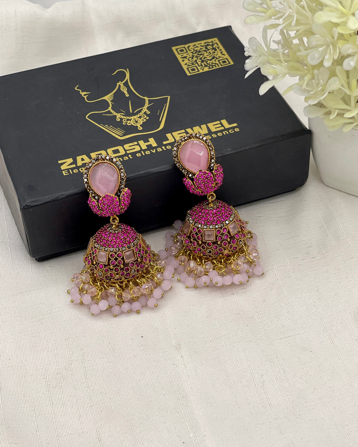 Shop the Anjam Heritage Earring from Zarosh Jewel