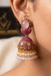 Anjam Heritage Earring by Zarosh Jewel