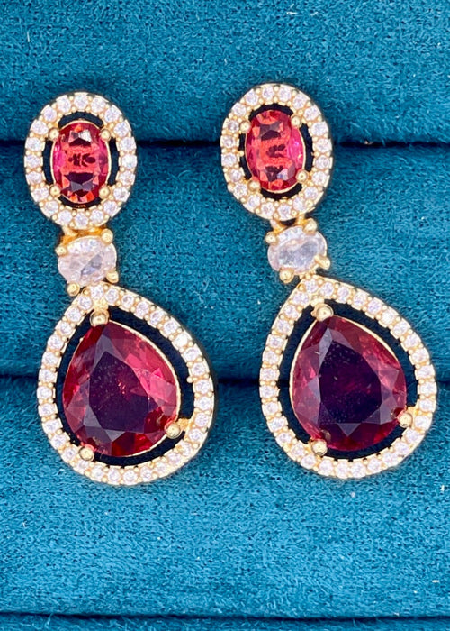 Shop the Anjum Teardrop Earrings from Zarosh Jewel