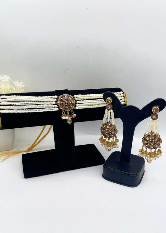 Shop the Antique Choker Set from Zarosh Jewel