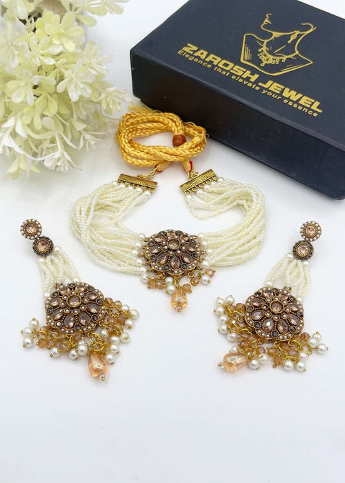 Shop the Antique Choker Set from Zarosh Jewel