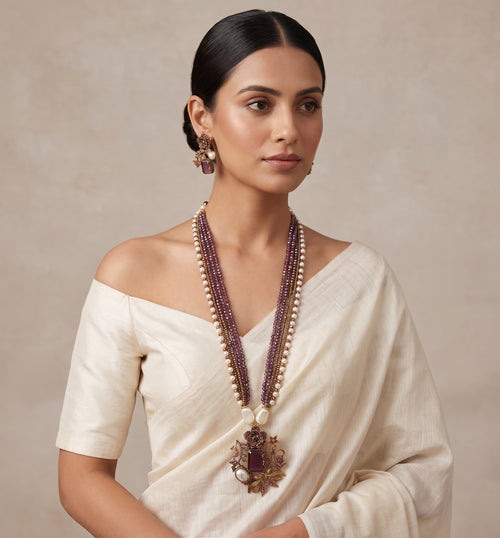 Shop the Anum Mala Set from Zarosh Jewel