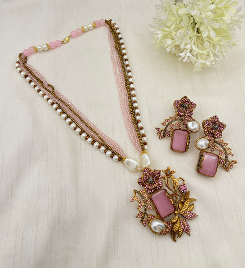 Shop the Anum Mala Set from Zarosh Jewel