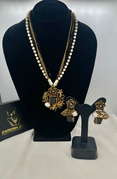 Shop the Anum Mala Set from Zarosh Jewel