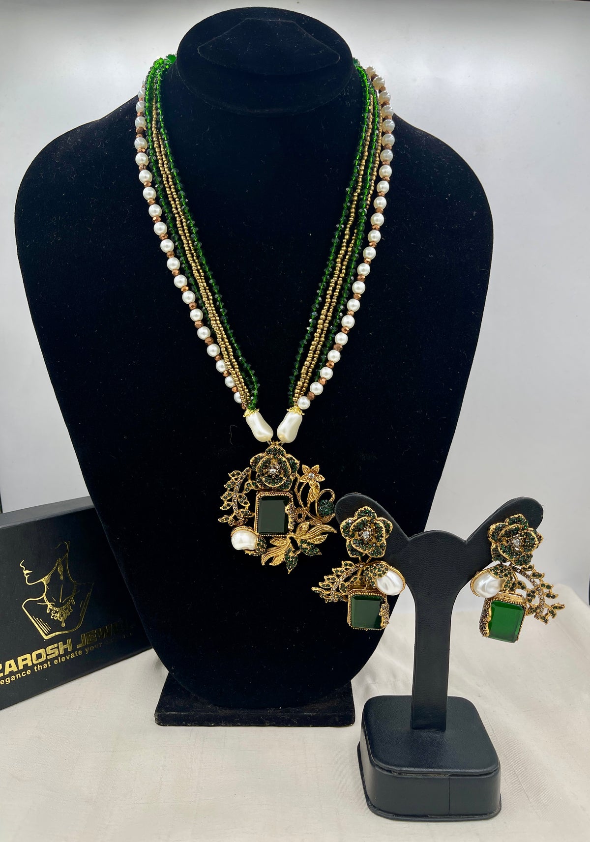 Shop the Anum Mala Set from Zarosh Jewel