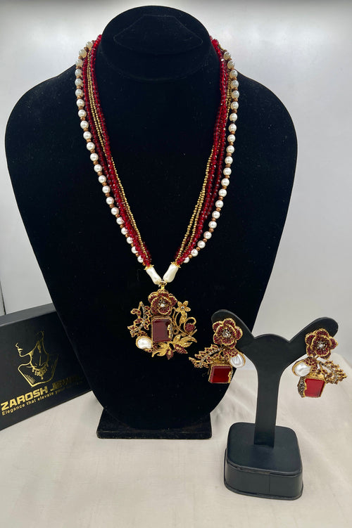Shop the Anum Mala Set from Zarosh Jewel